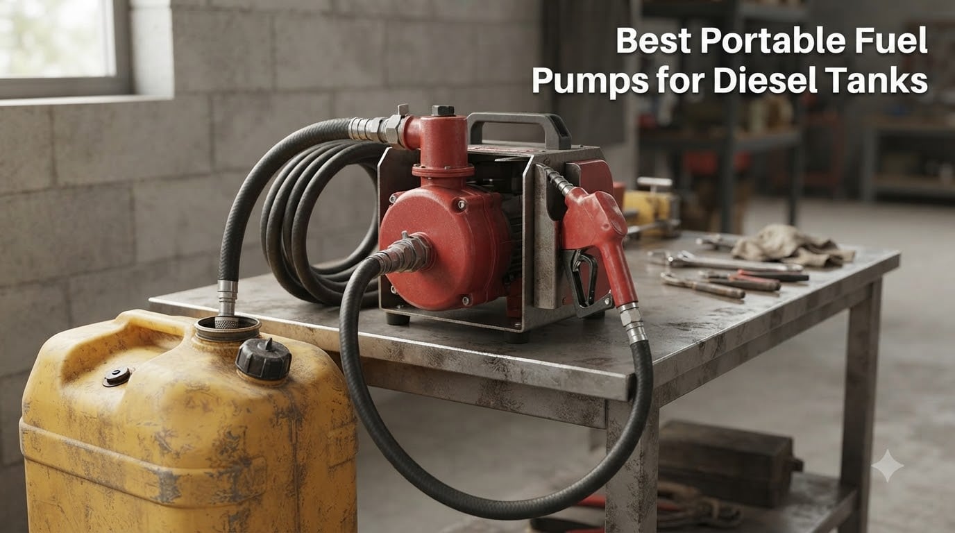 Best Portable Fuel Pumps for Diesel Tanks