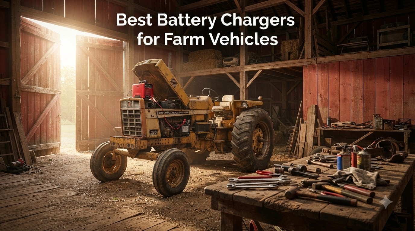 Best Battery Chargers for Farm Vehicles