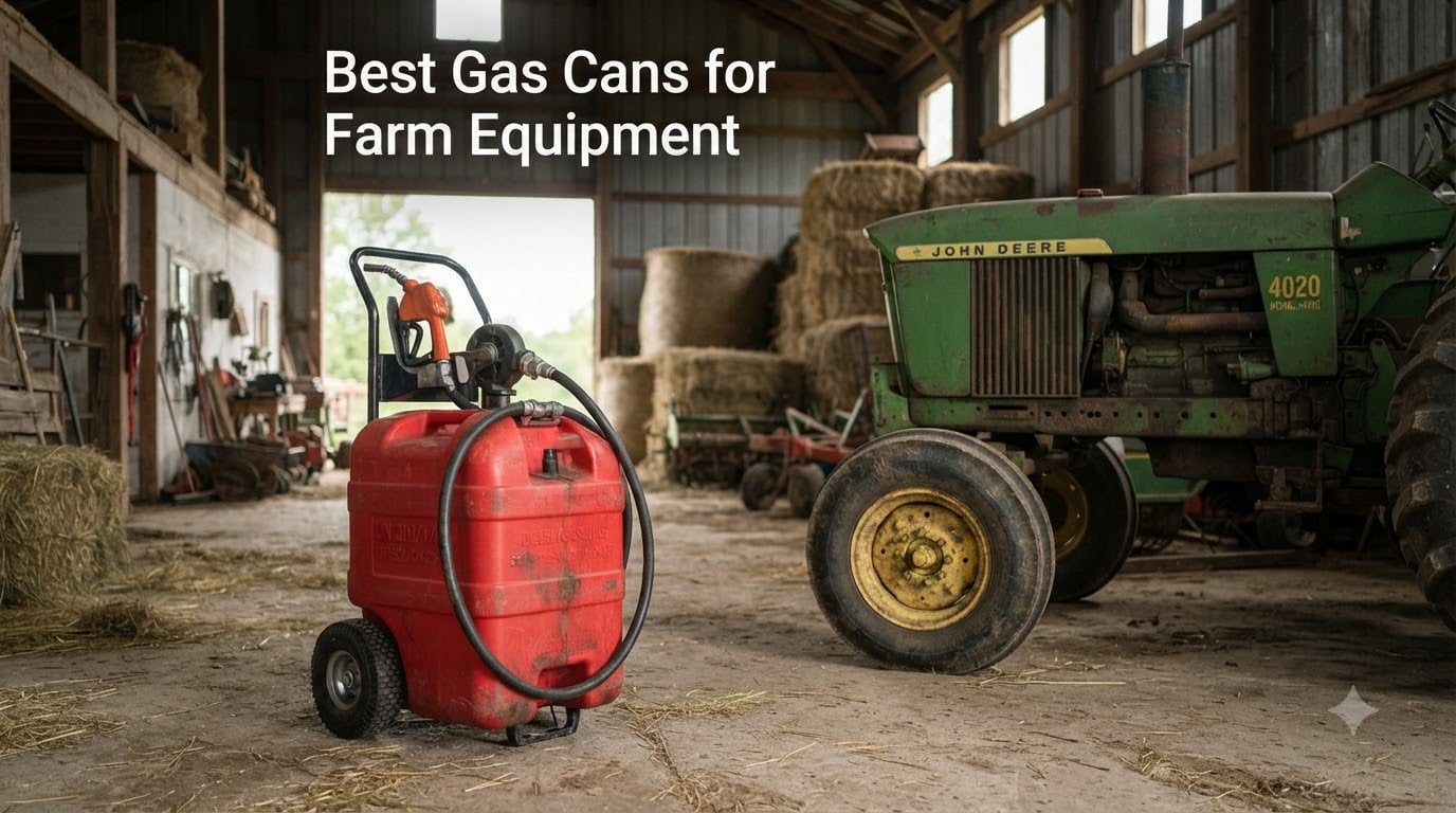 Best Gas Cans for Farm Equipment