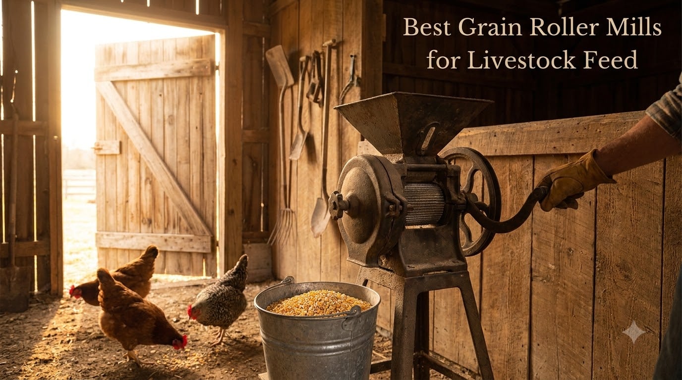 Best Grain Roller Mills for Livestock Feed