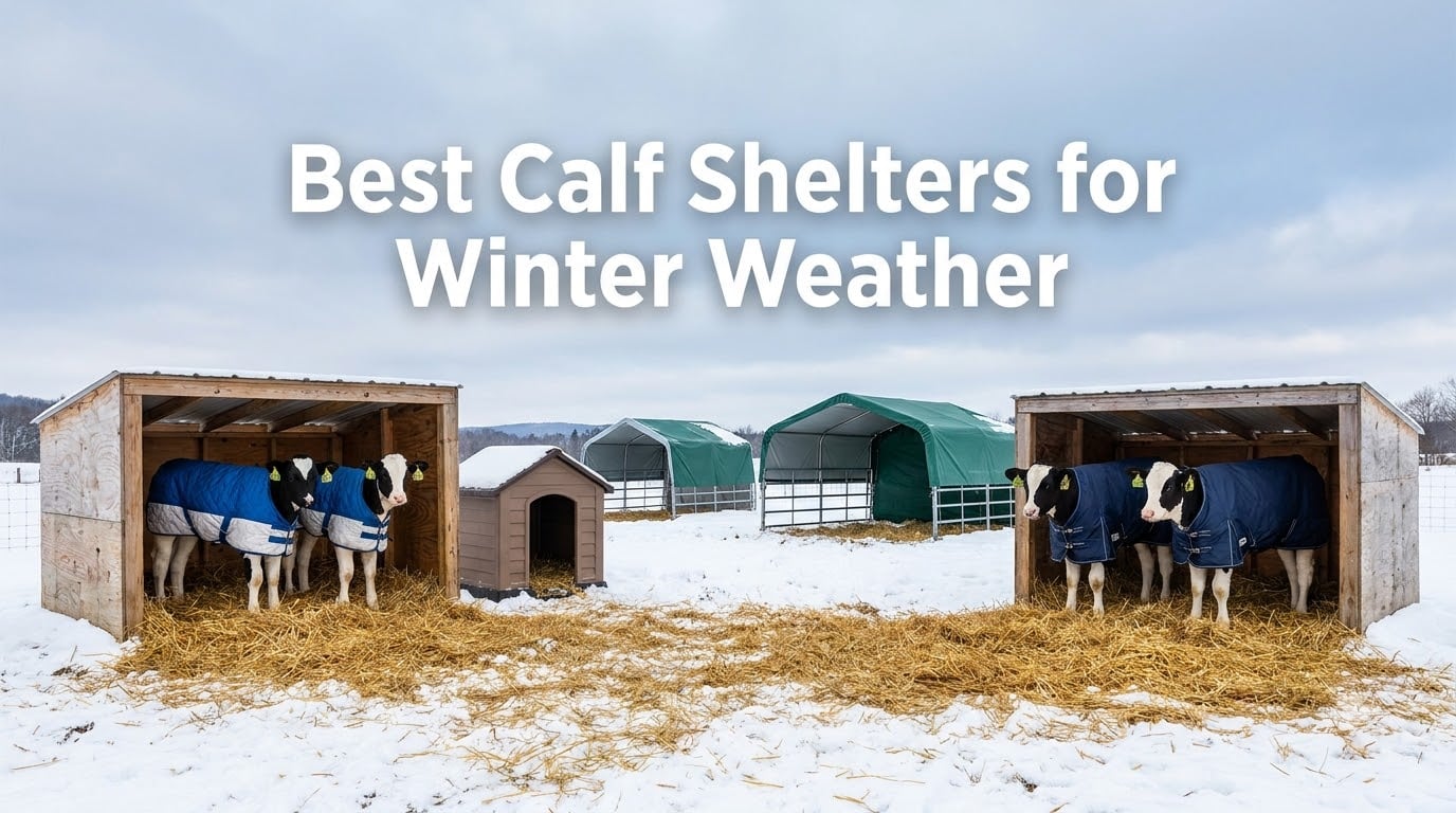 Best Calf Shelters for Winter Weather