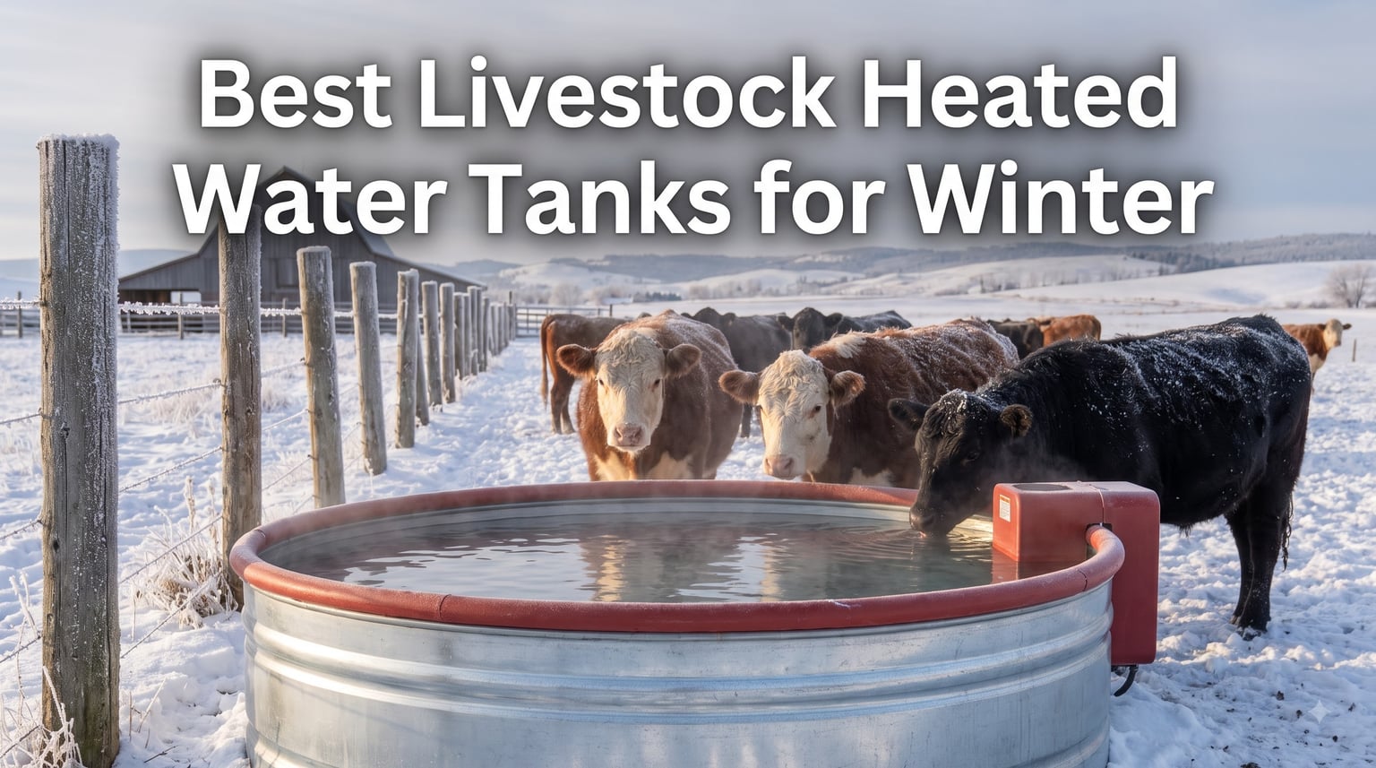 Best Livestock Heated Water Tanks for Winter