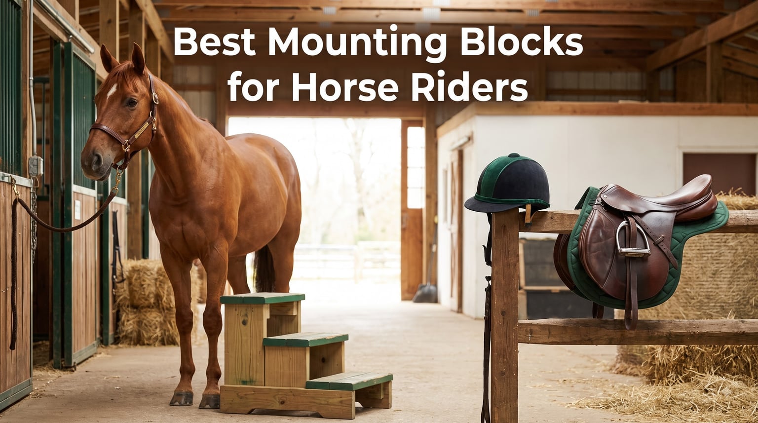 Best Mounting Blocks for Horse Riders