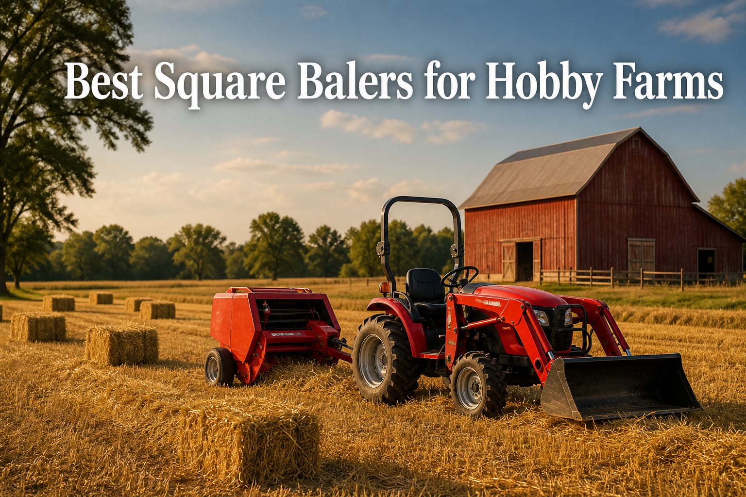 Best Square Balers for Hobby Farms