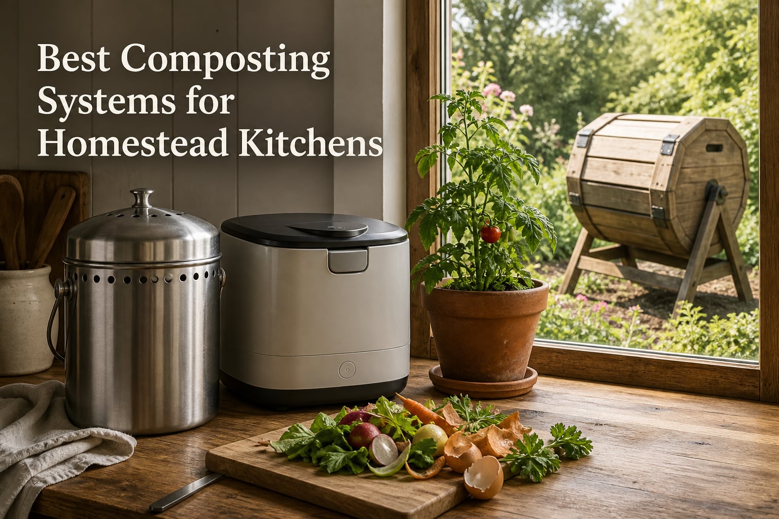 Best Composting Systems for Homestead Kitchens