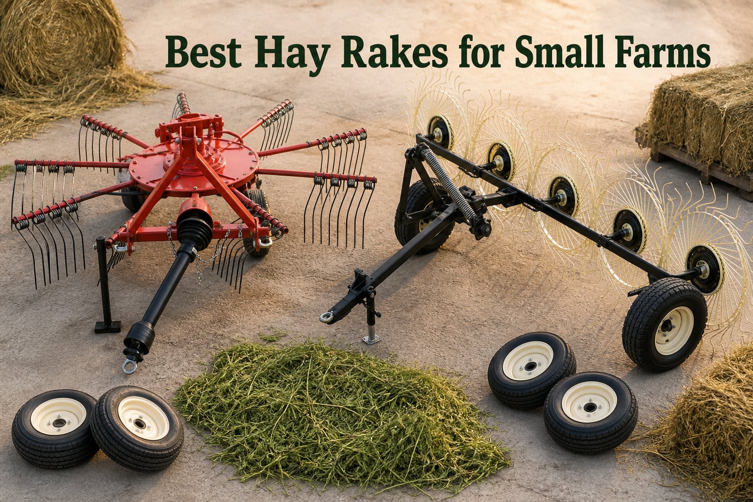 Best Hay Rakes for Small Farms