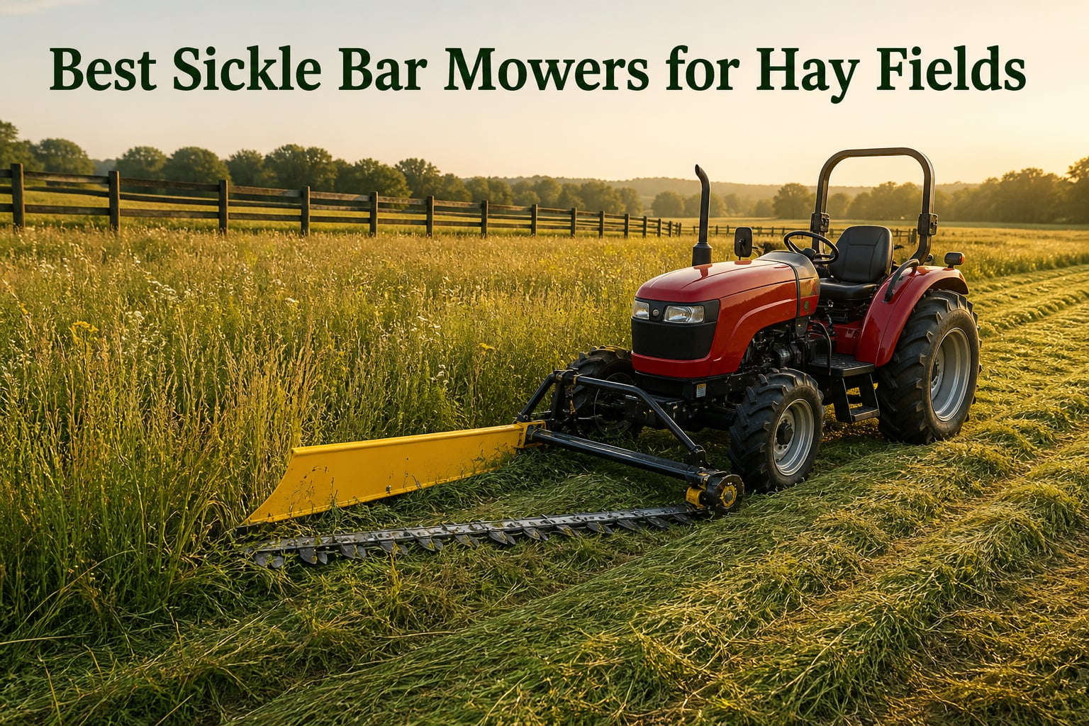 Best Sickle Bar Mowers for Hay Fields