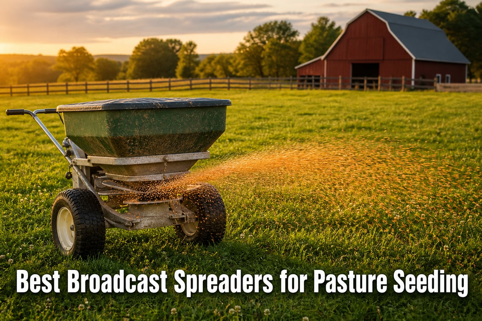 Best Broadcast Spreaders for Pasture Seeding