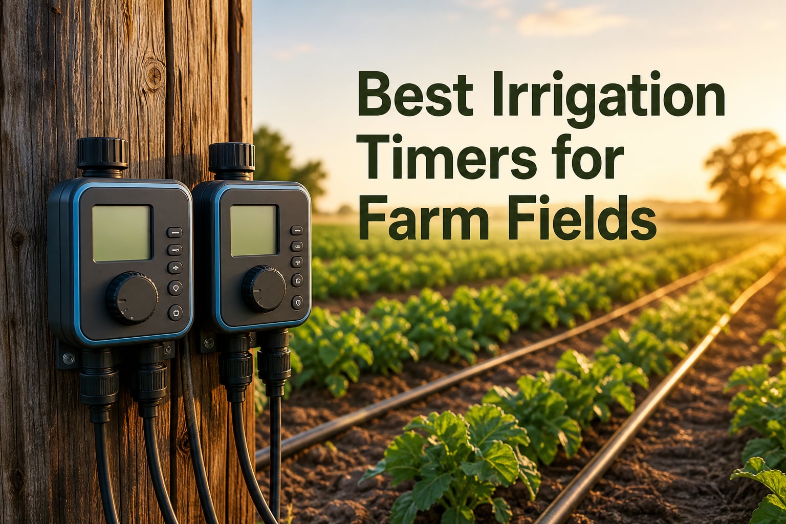 Best Irrigation Timers for Farm Fields