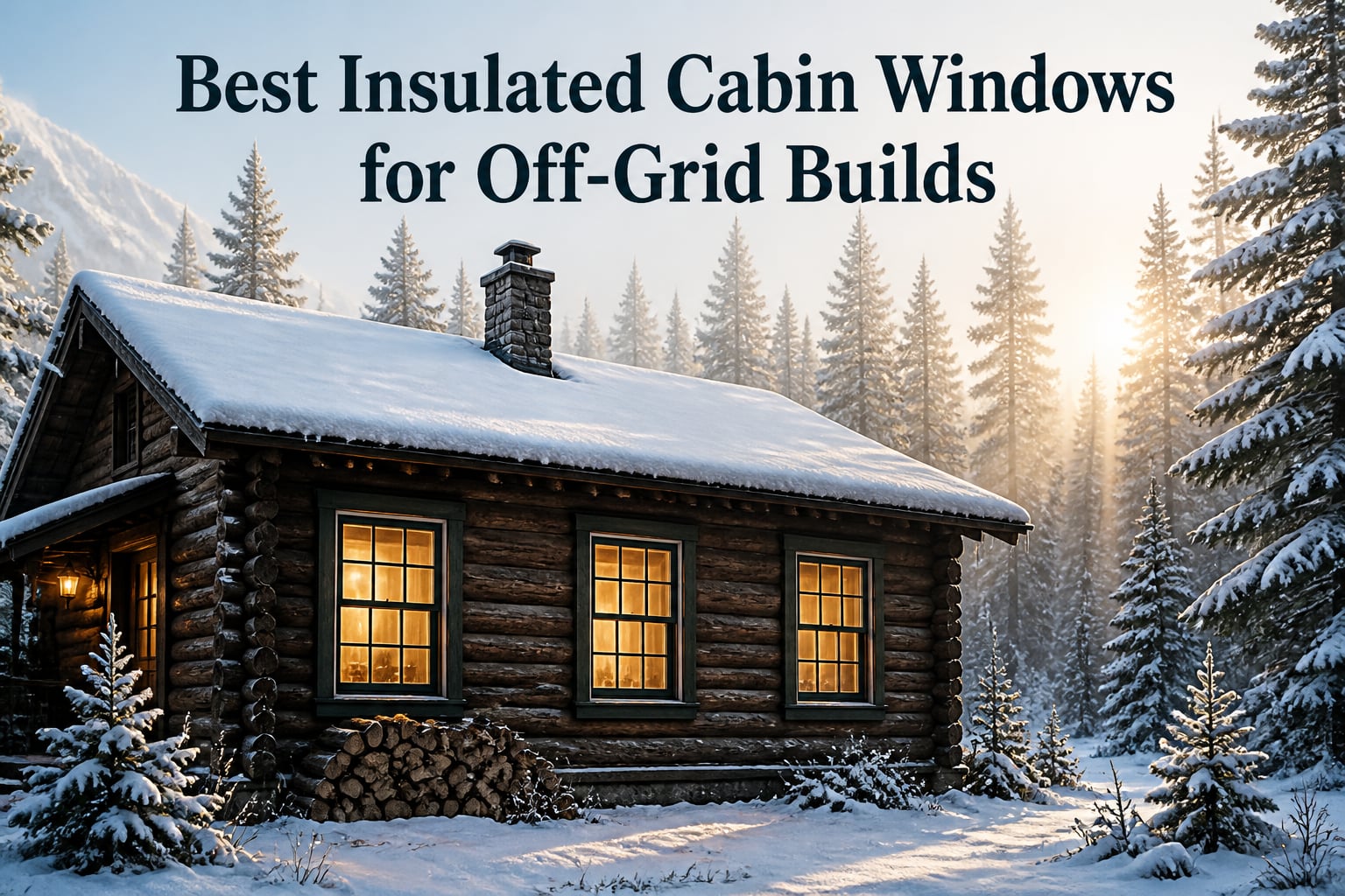 Best Insulated Cabin Windows for Off-Grid Builds