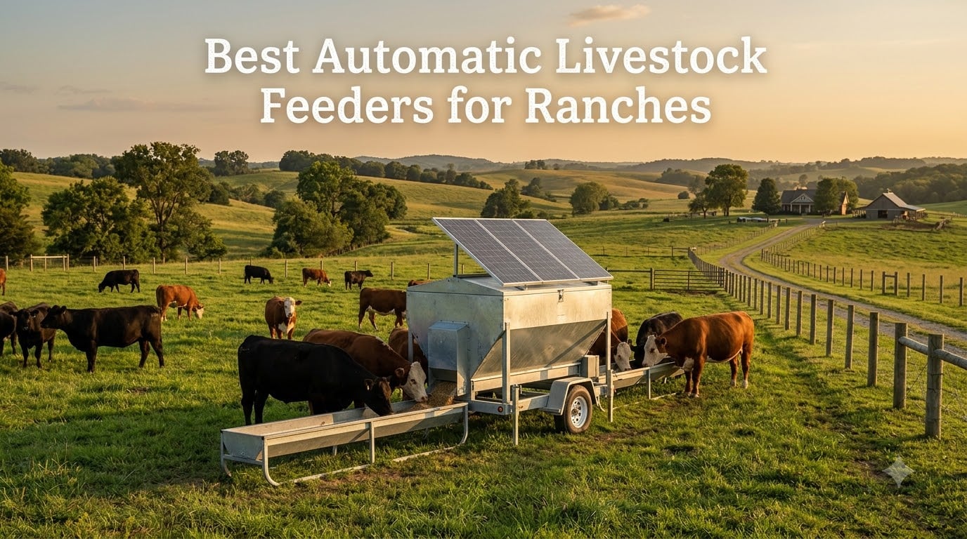 Best Automatic Livestock Feeders for Ranches