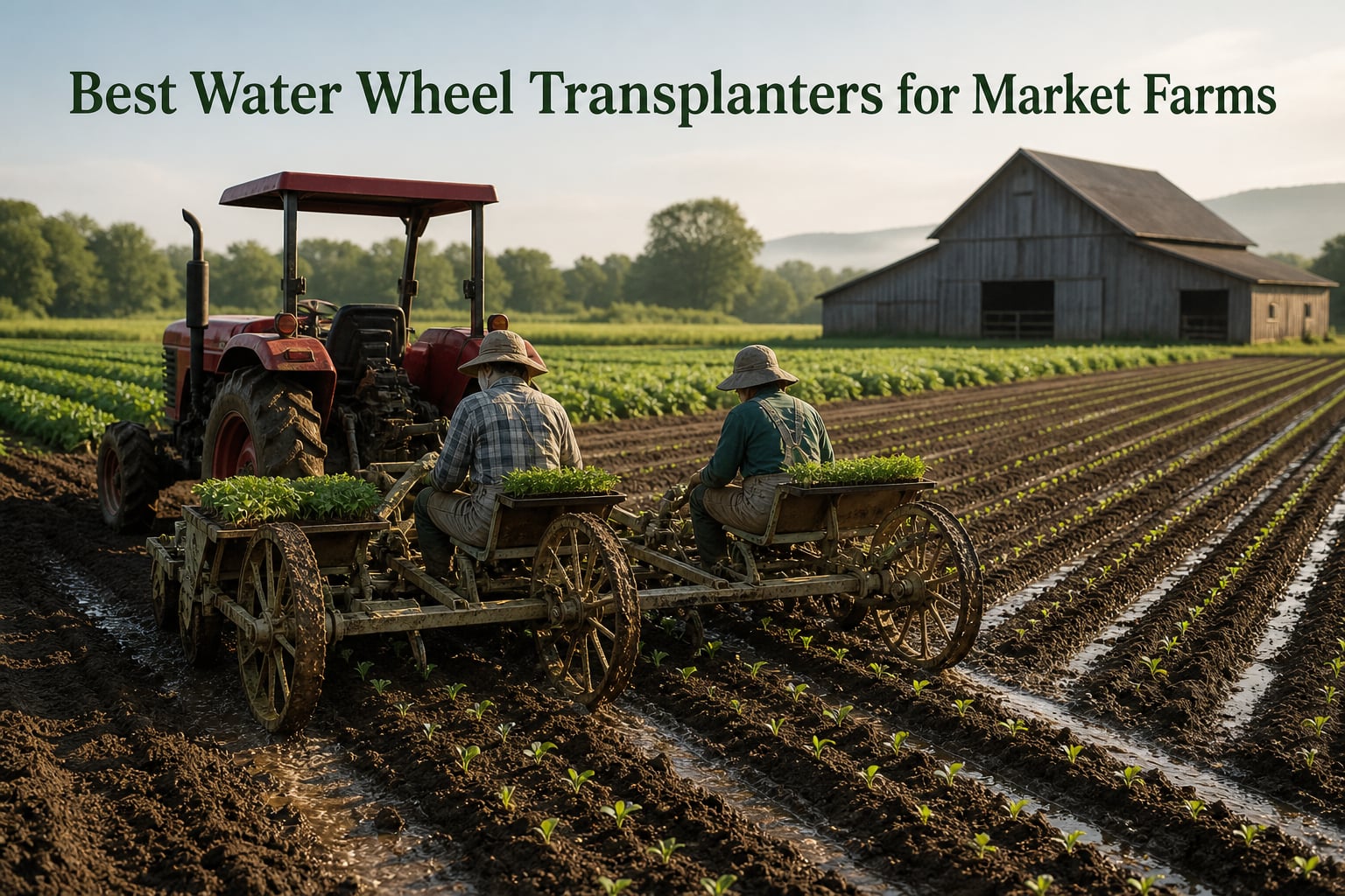 Best Water Wheel Transplanters for Market Farms