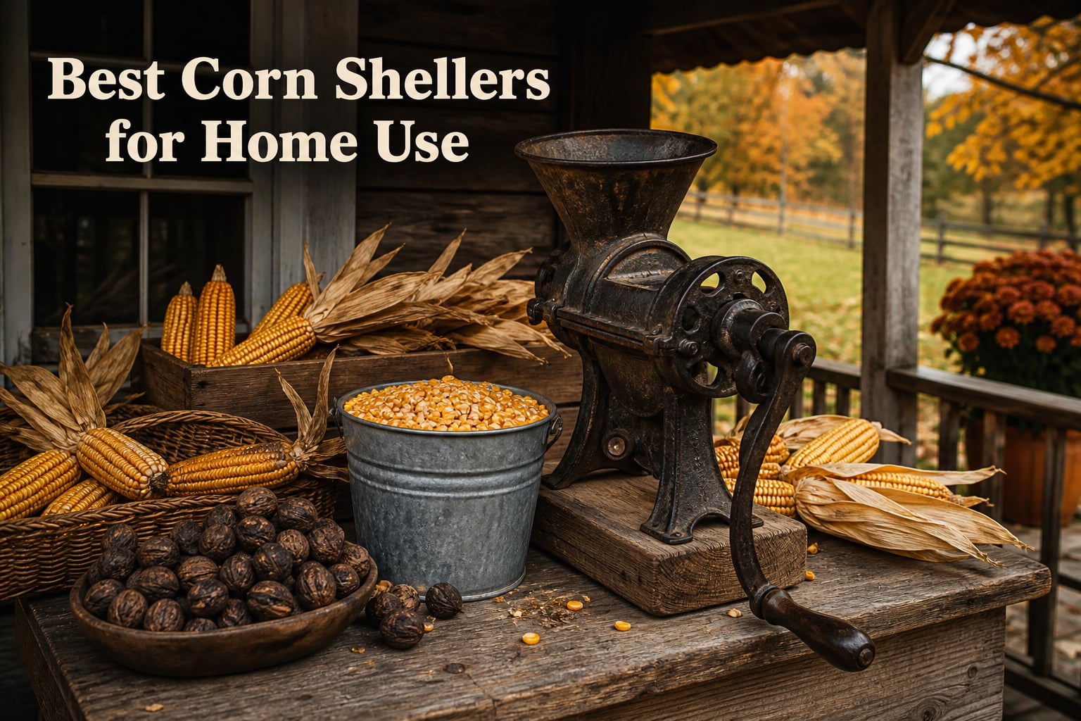 Best Corn Shellers for Home Use