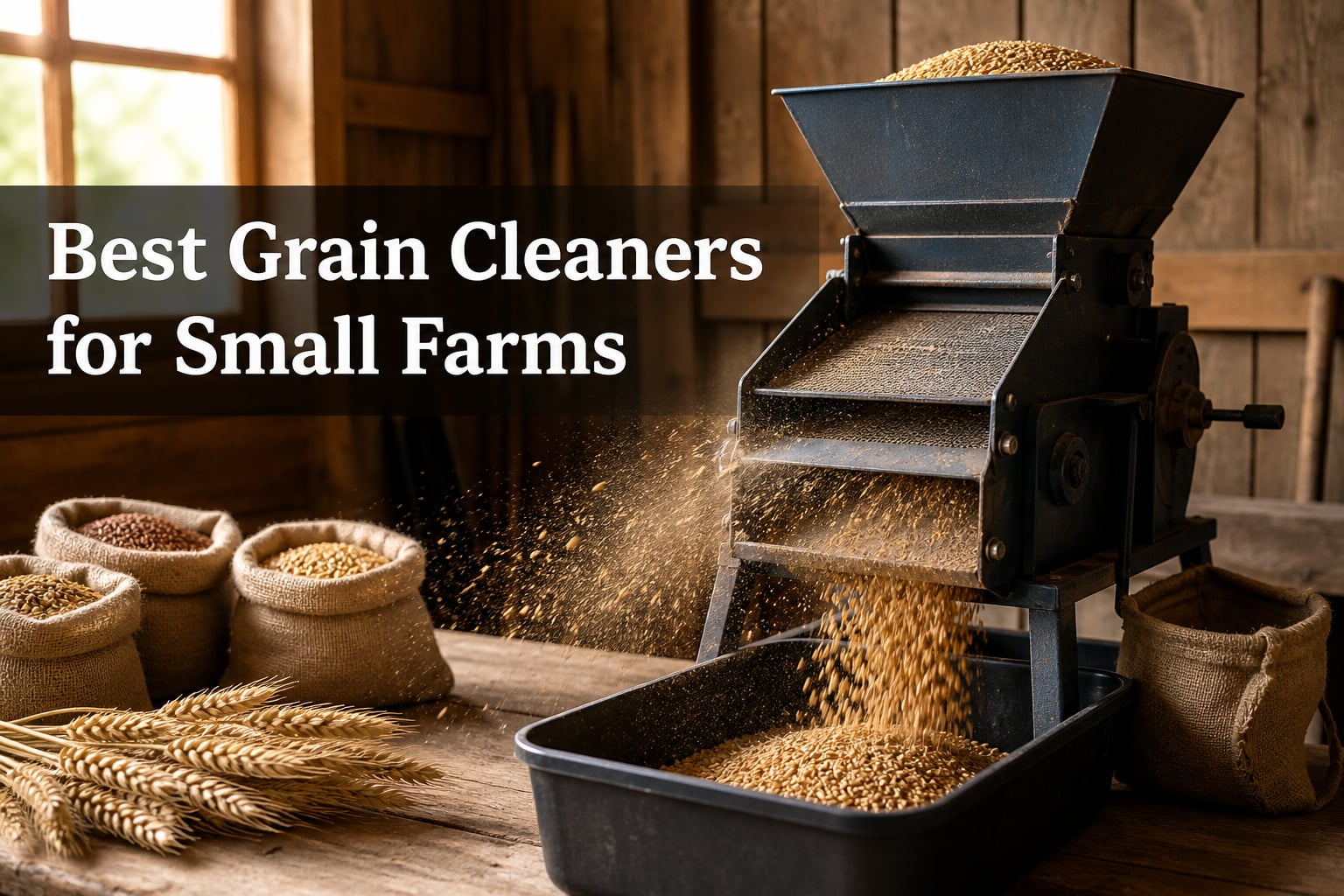 Best Grain Cleaners for Small Farms