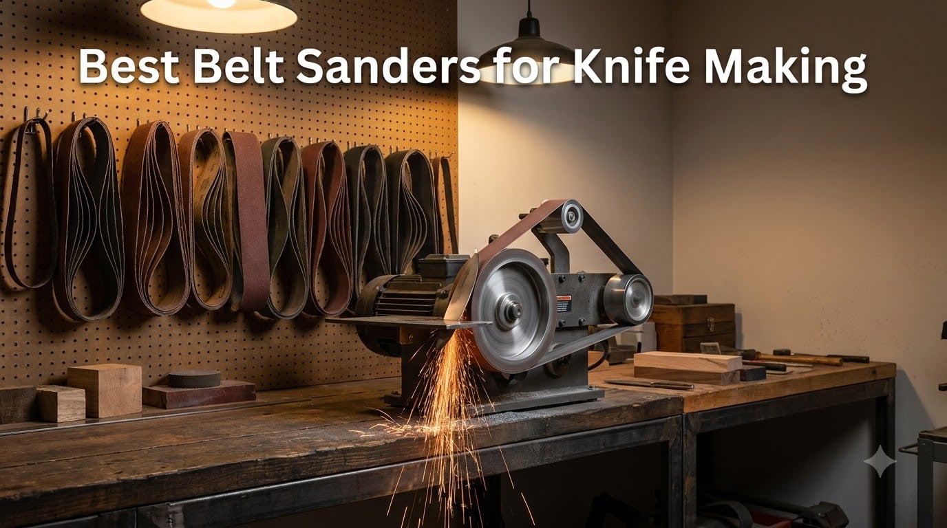 Best Belt Sanders for Knife Making