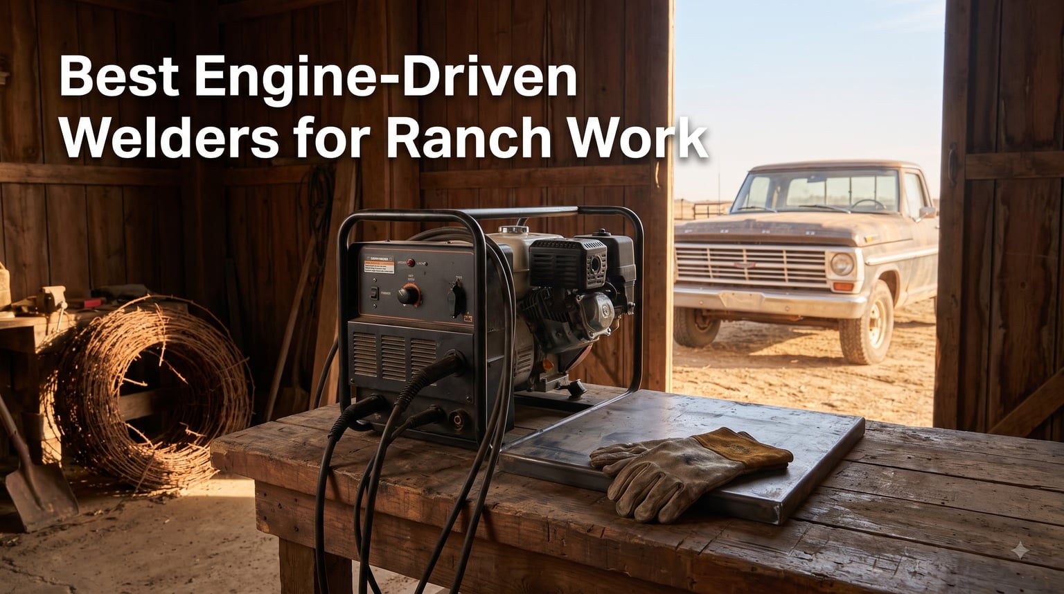 Best Engine-Driven Welders for Ranch Work
