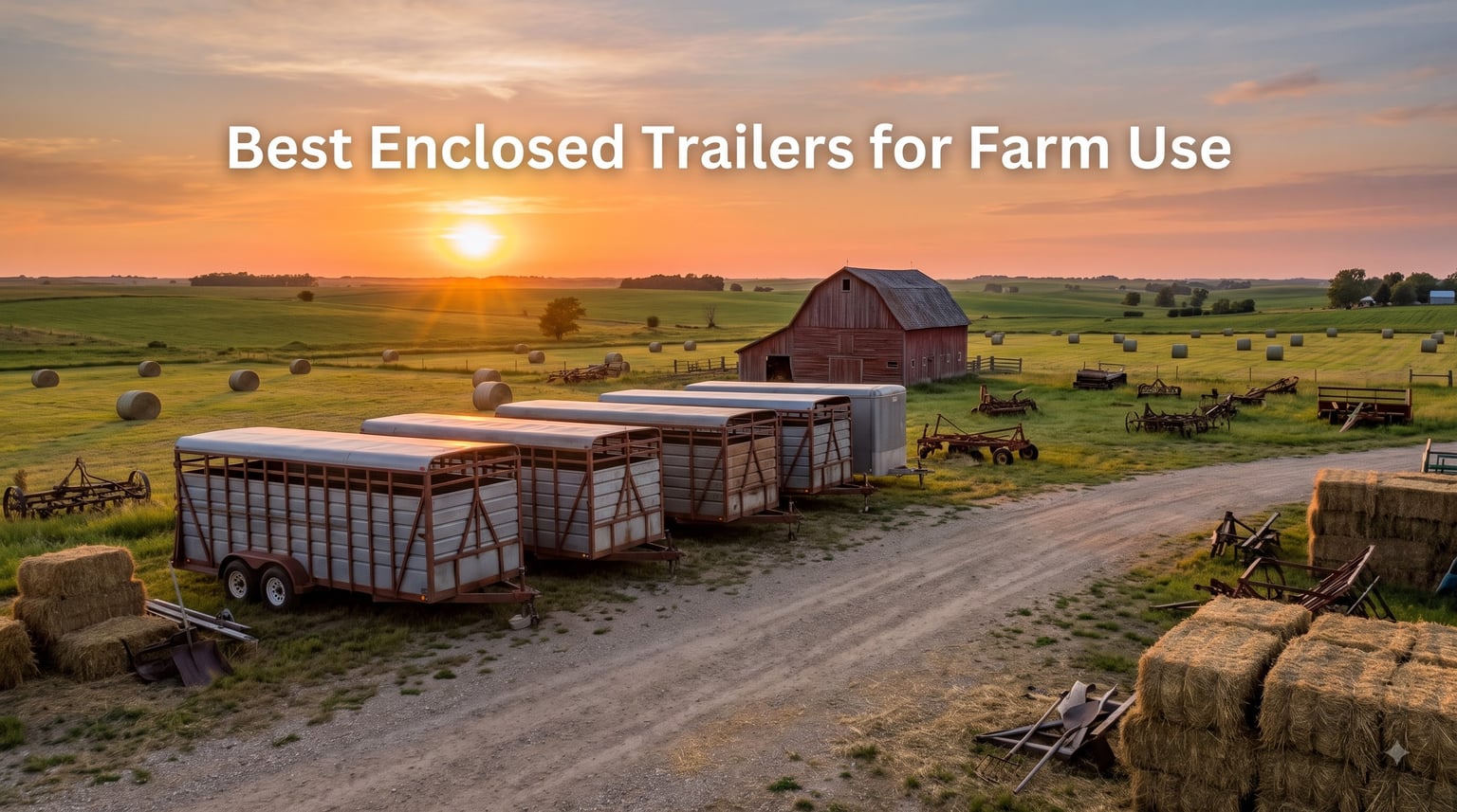Best Enclosed Trailers for Farm Use