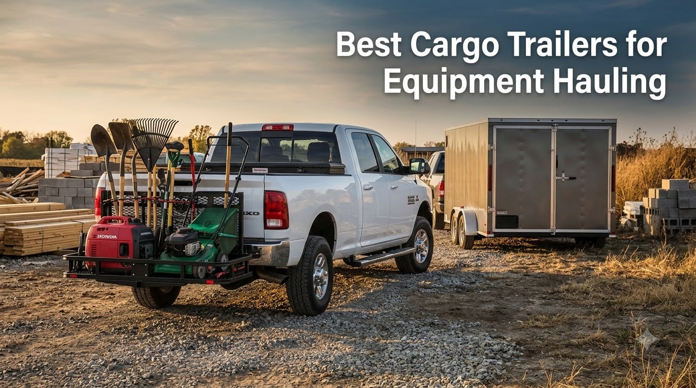Best Cargo Trailers for Equipment Hauling