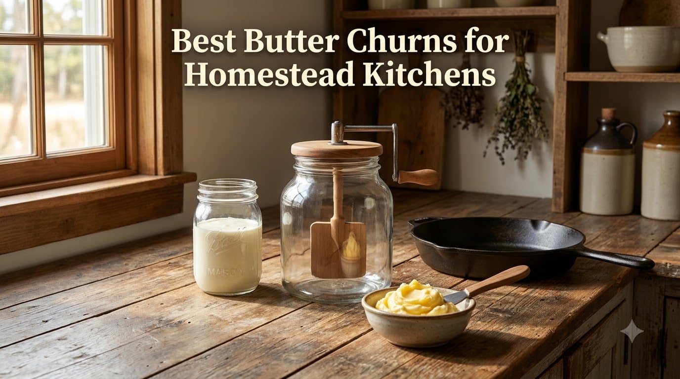 Best Butter Churns for Homestead Kitchens