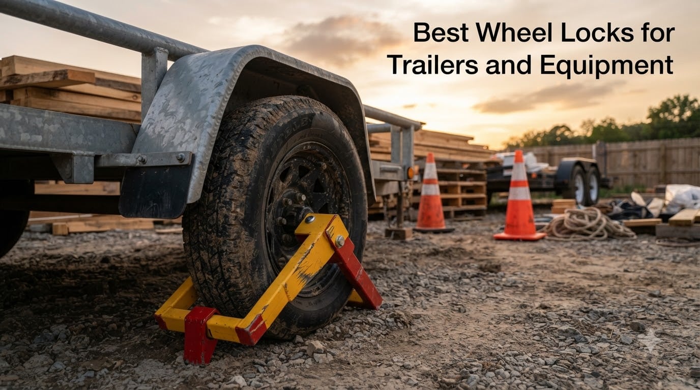 Best Wheel Locks for Trailers and Equipment