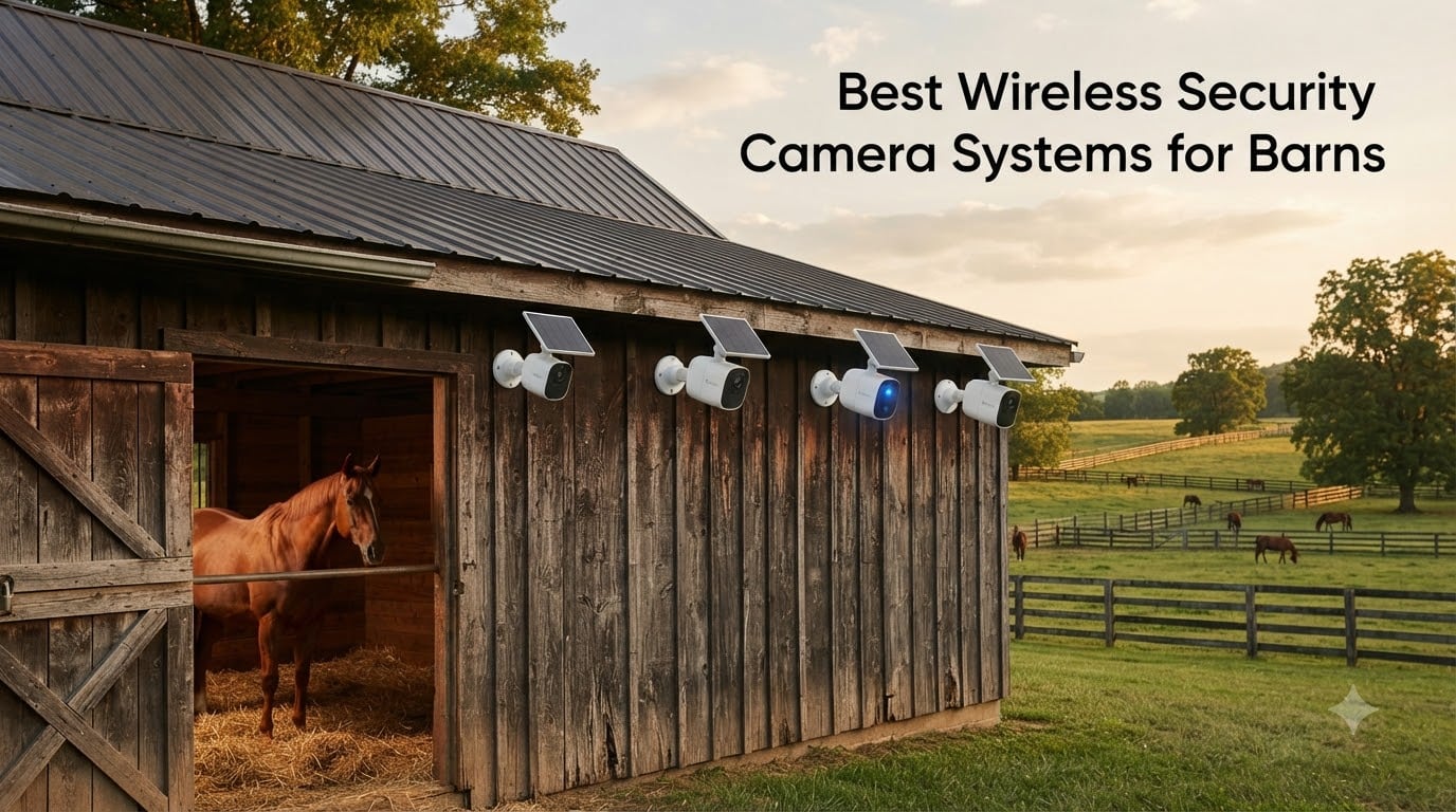 Best Wireless Security Camera Systems for Barns