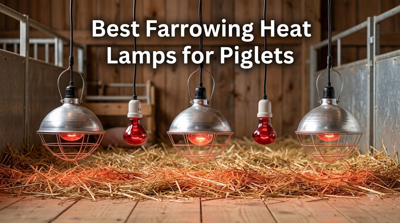 Best Farrowing Heat Lamps for Piglets