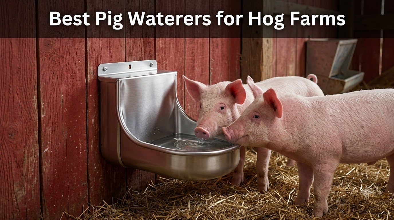 Best Pig Waterers for Hog Farms