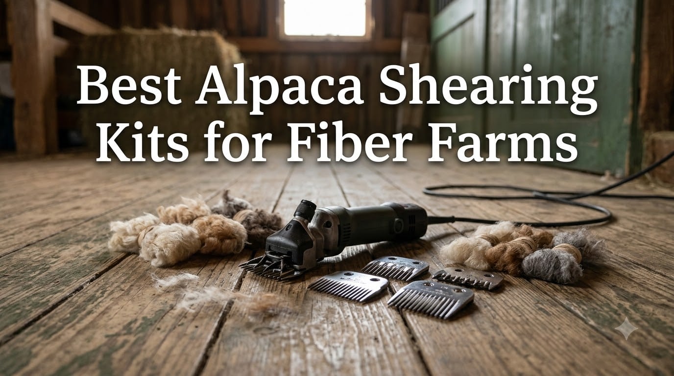 Best Alpaca Shearing Kits for Fiber Farms