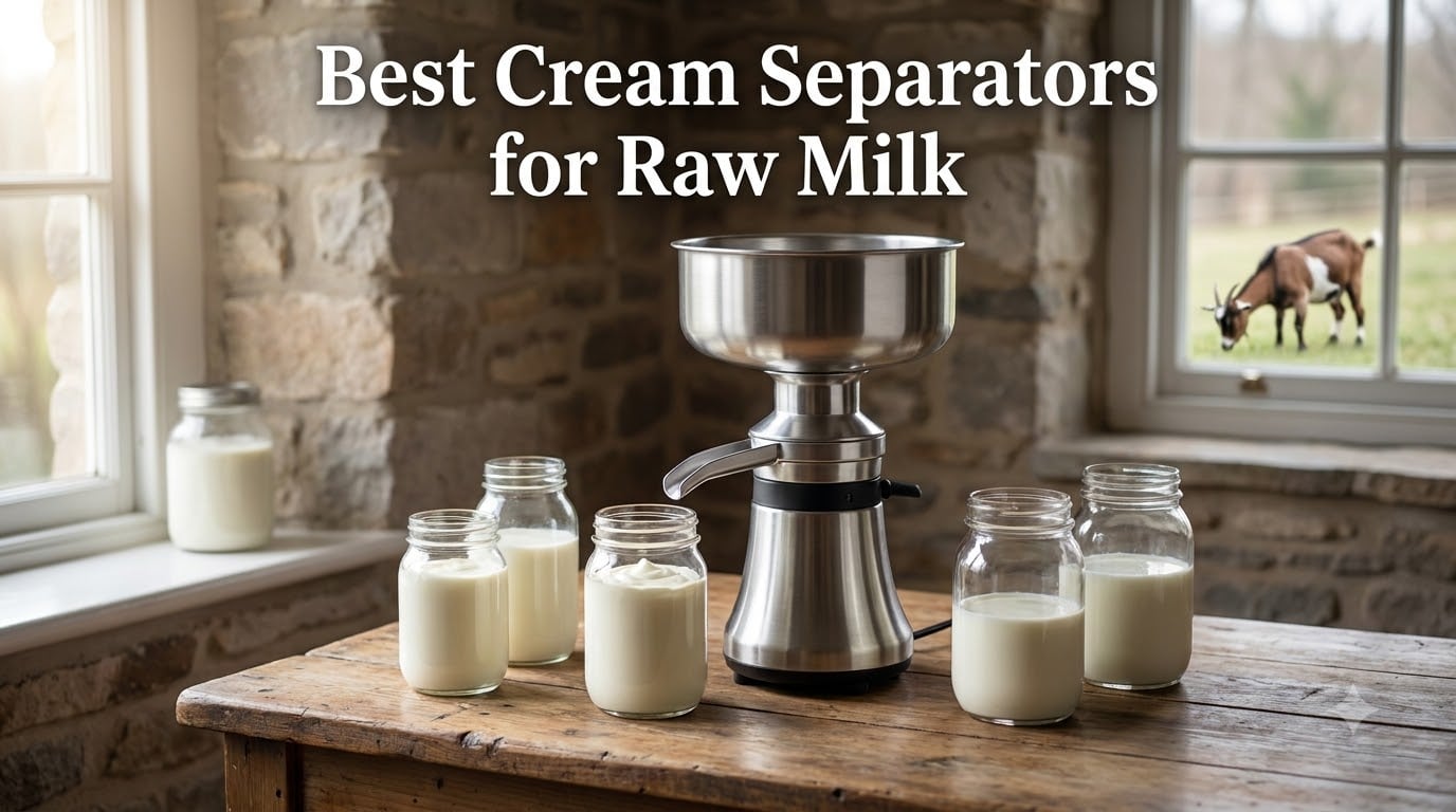 Best Cream Separators for Raw Milk