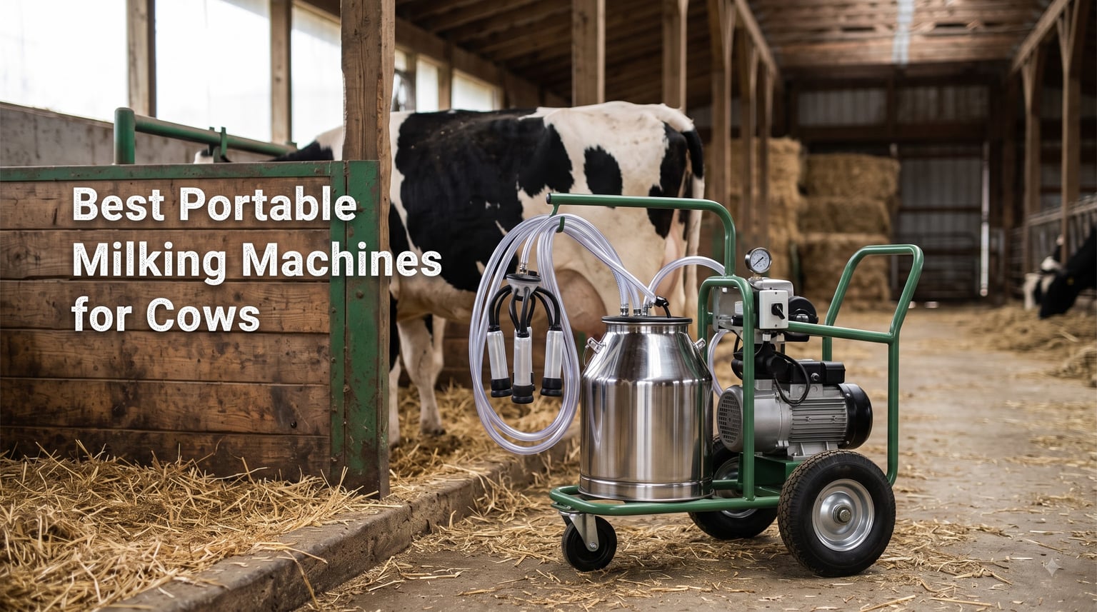 Best Portable Milking Machines for Cows