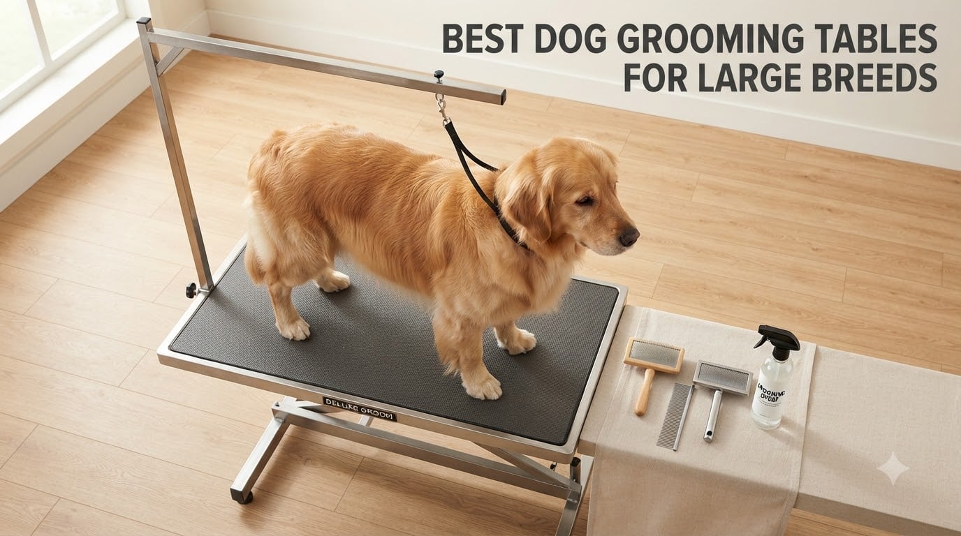 Best Dog Grooming Tables for Large Breeds