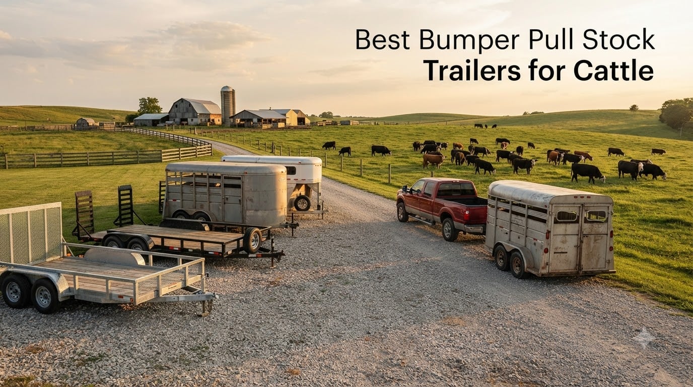 Best Bumper Pull Stock Trailers for Cattle