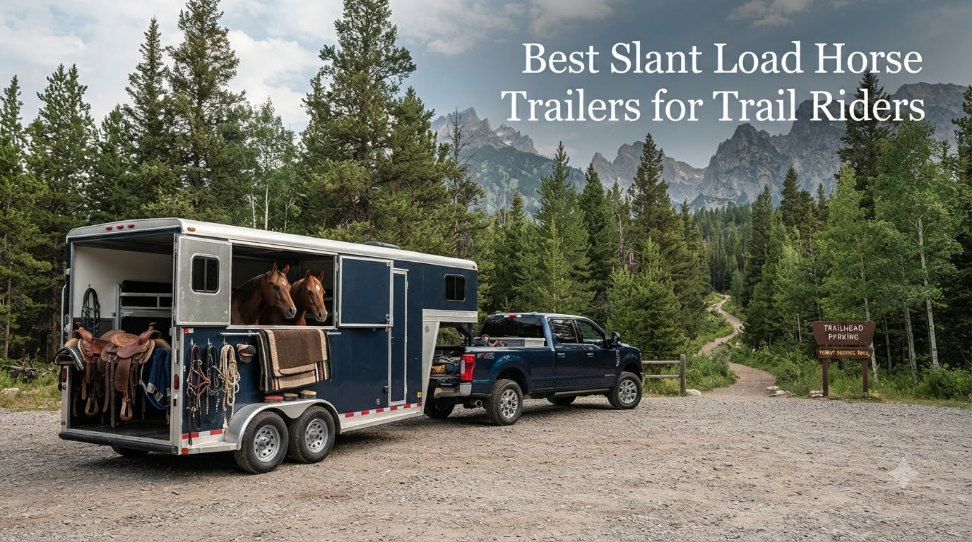 Best Slant Load Horse Trailers for Trail Riders