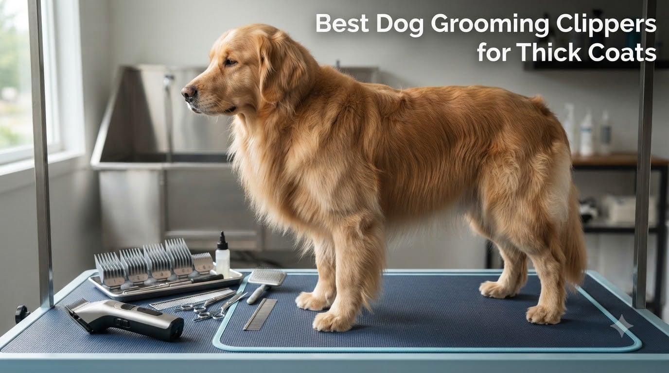 Best Dog Grooming Clippers for Thick Coats
