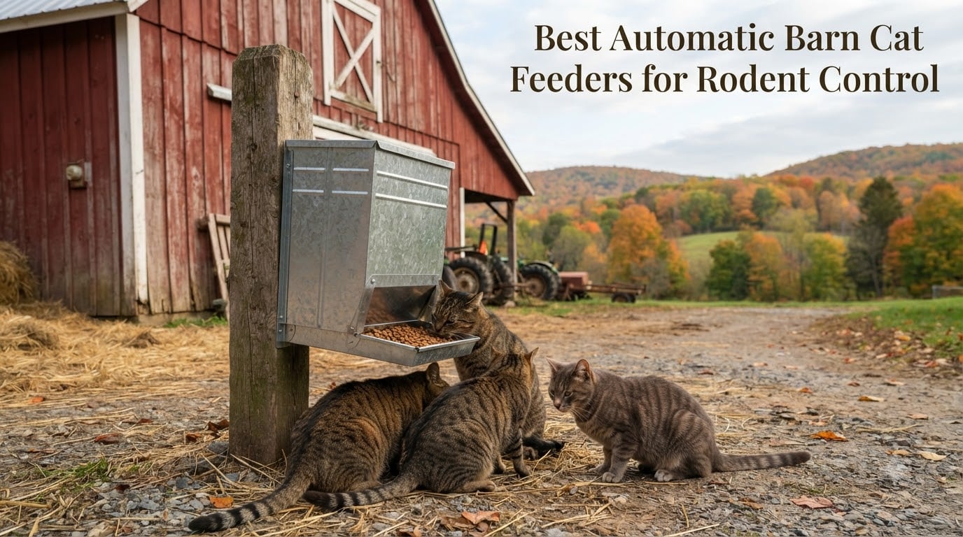 Best Automatic Barn Cat Feeders for Rodent Control