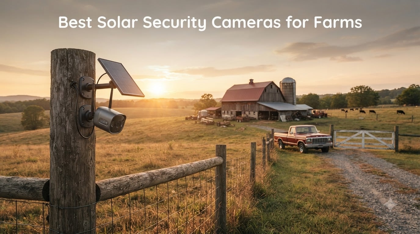 Best Solar Security Cameras for Farms