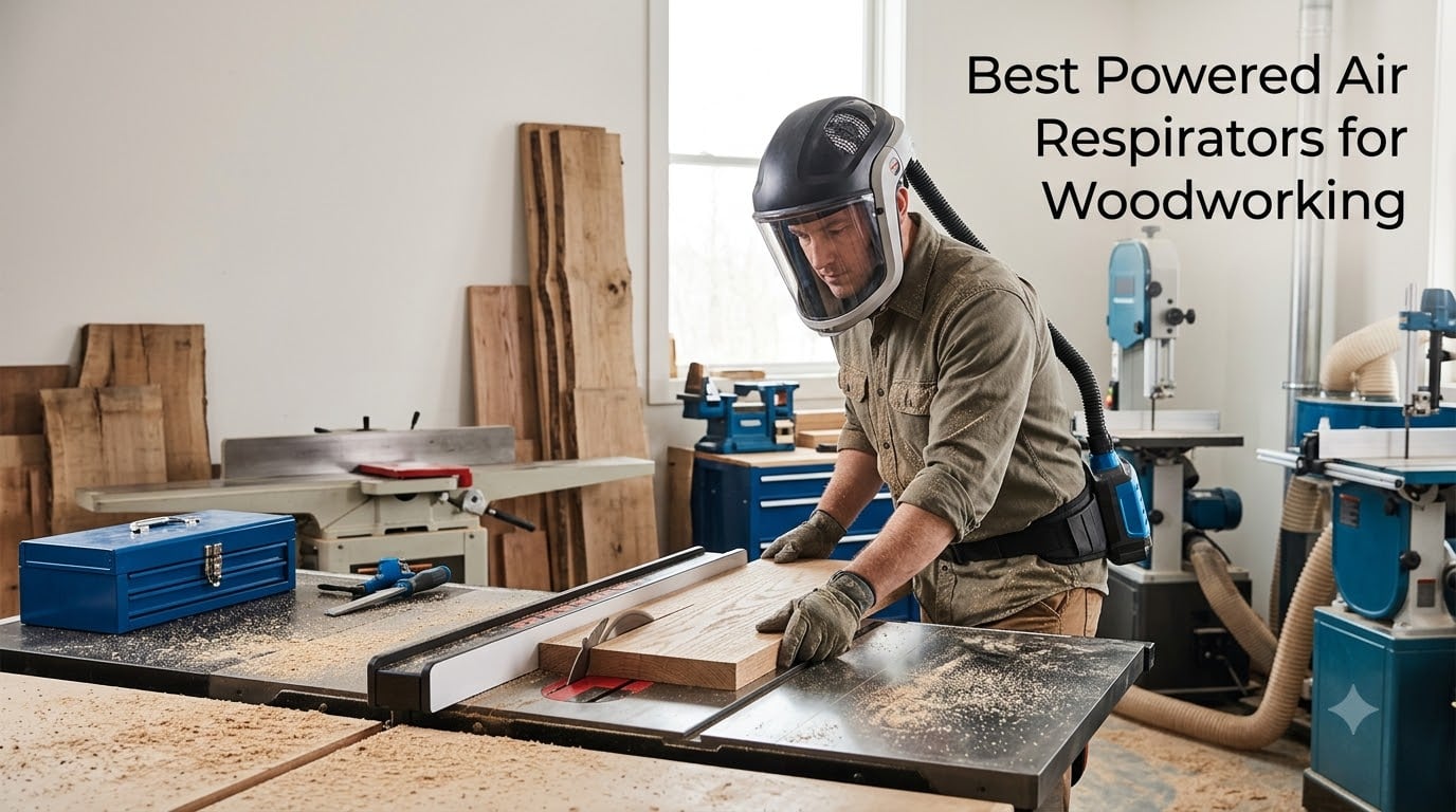 Best Powered Air Respirators for Woodworking