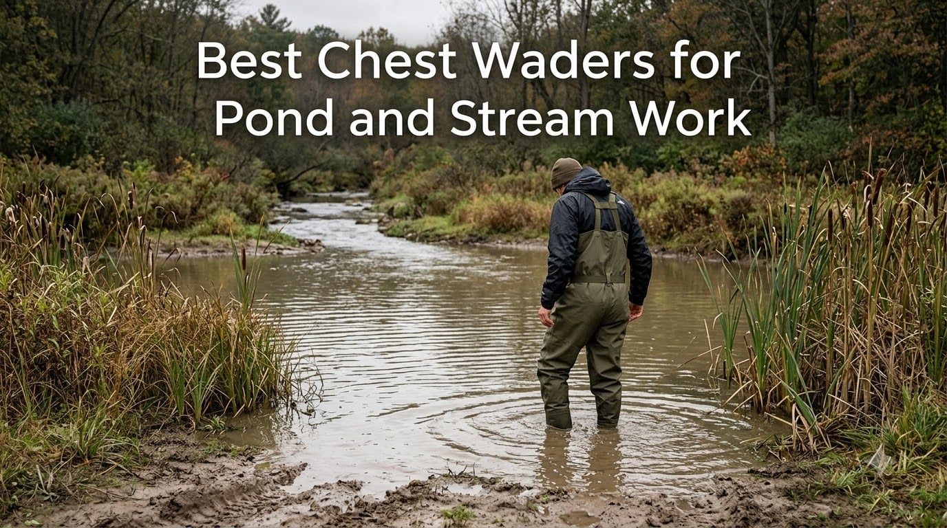 Best Chest Waders for Pond and Stream Work