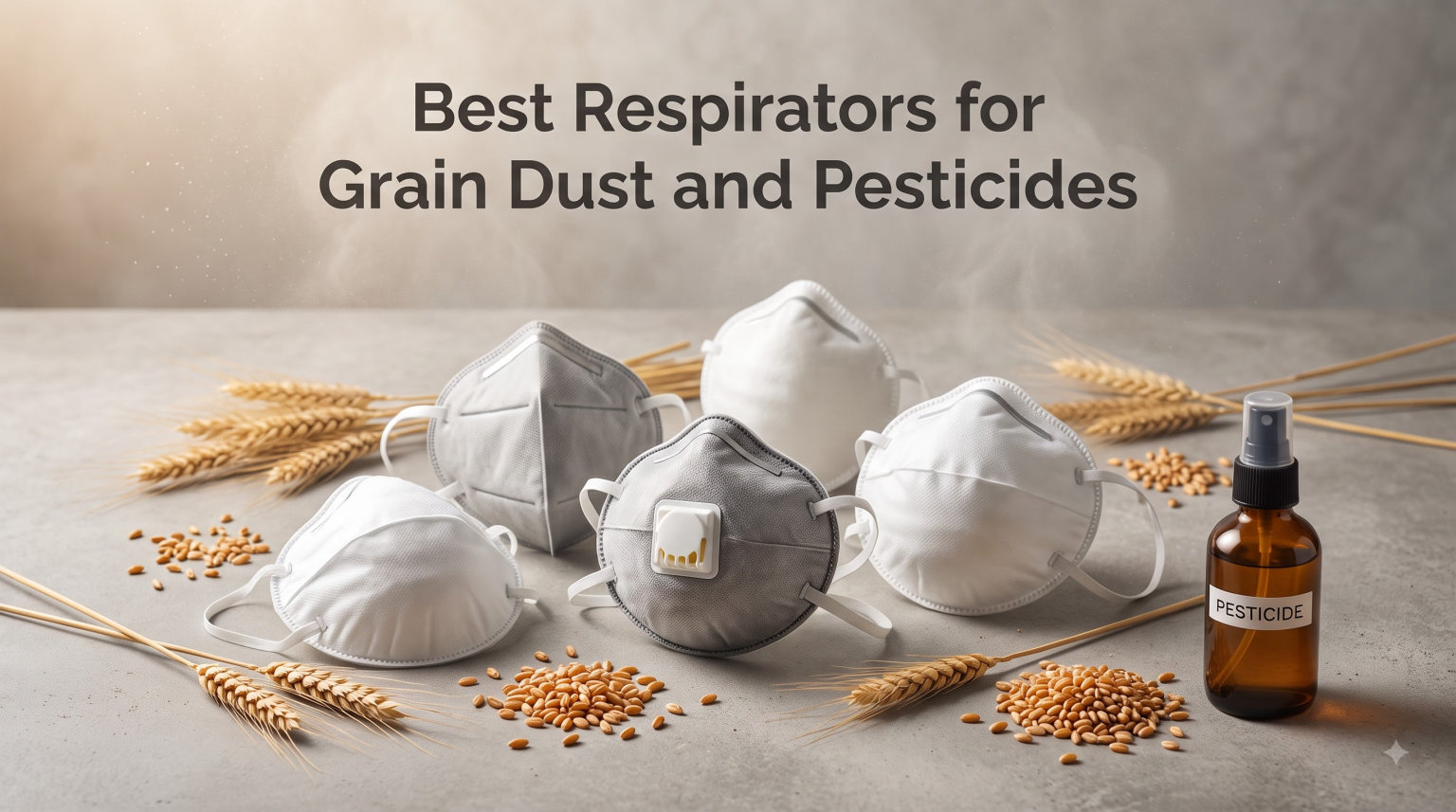 Best Respirators for Grain Dust and Pesticides