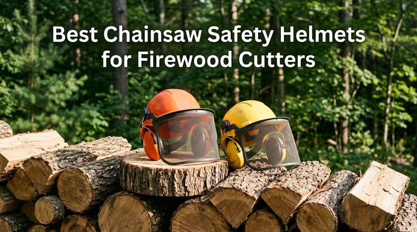 Best Chainsaw Safety Helmets for Firewood Cutters