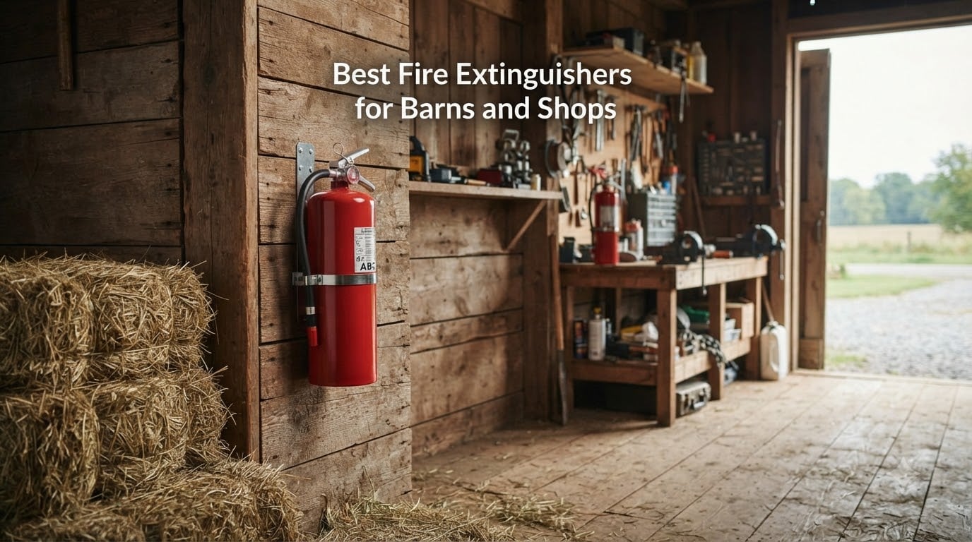 Best Fire Extinguishers for Barns and Shops