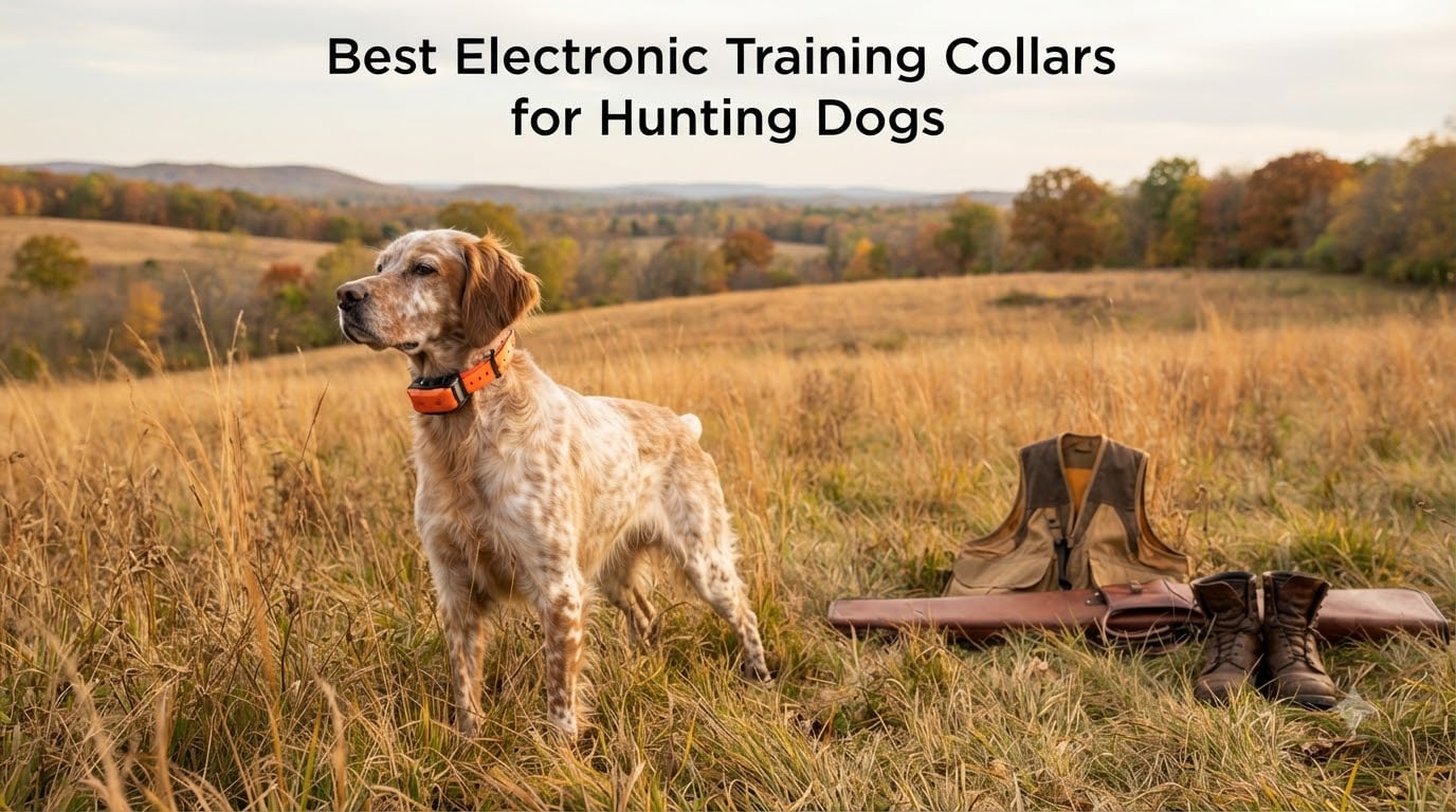Best Electronic Training Collars for Hunting Dogs
