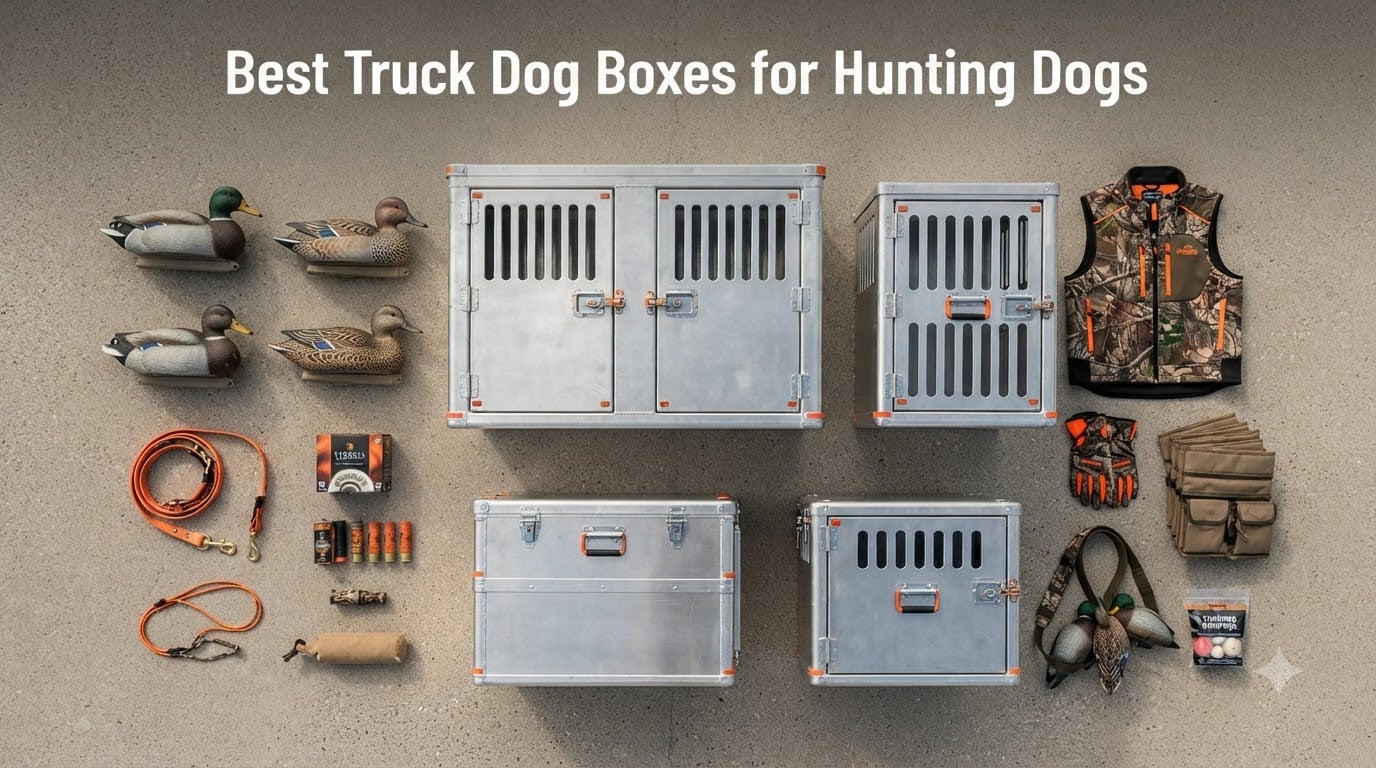 Best Truck Dog Boxes for Hunting Dogs