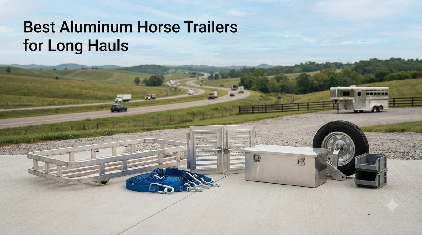 Best Aluminum Horse Trailers for Long Hauls