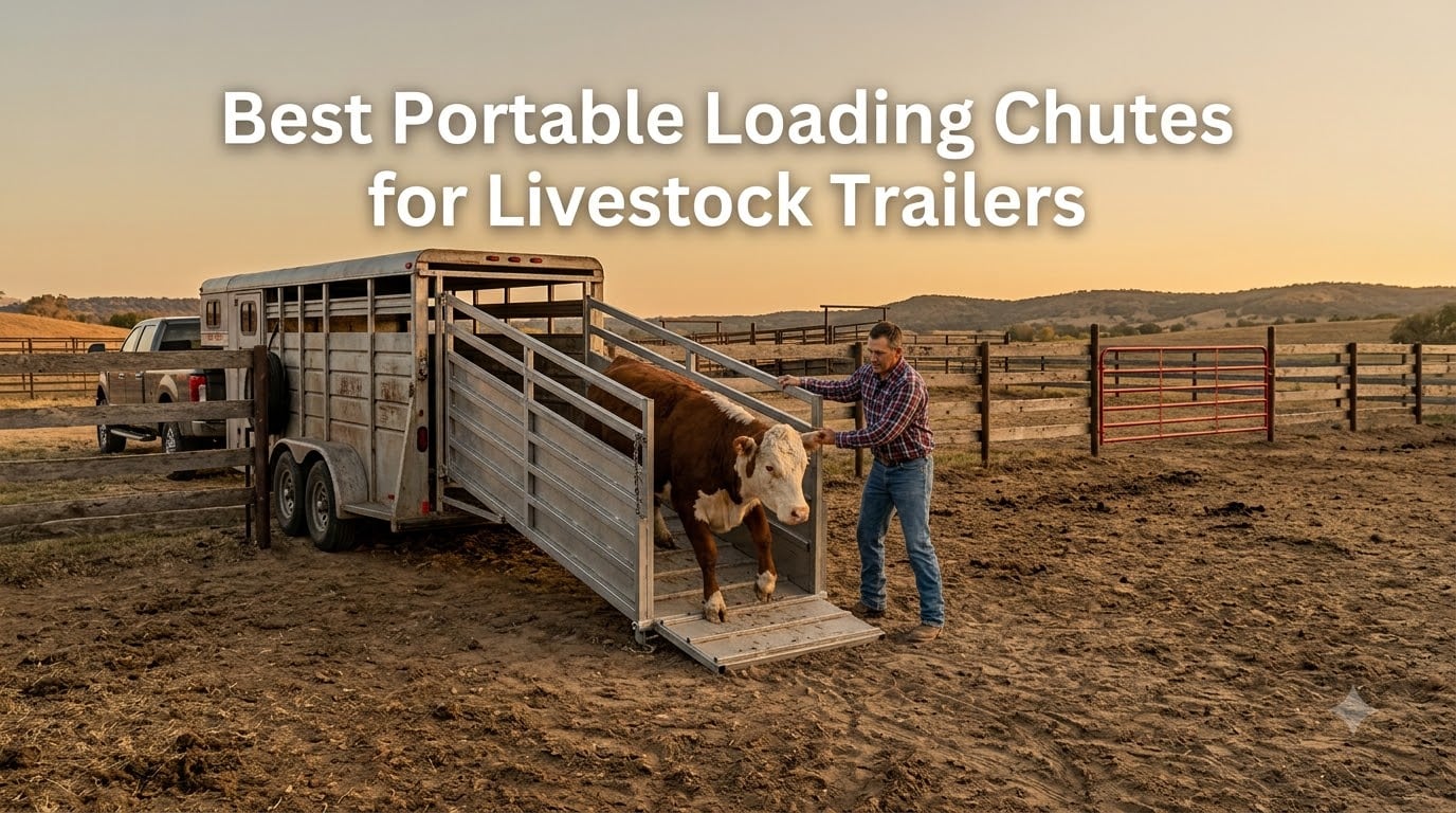 Best Portable Loading Chutes for Livestock Trailers