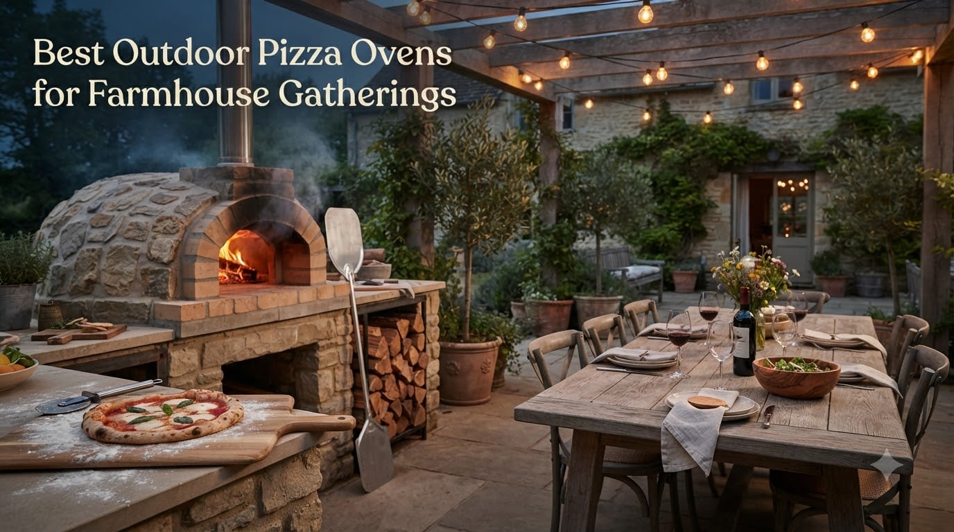 Best Outdoor Pizza Ovens for Farmhouse Gatherings