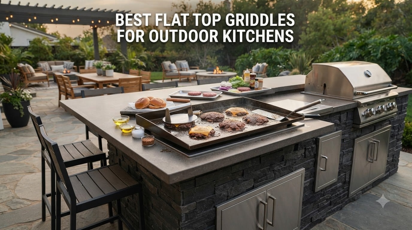 Best Flat Top Griddles for Outdoor Kitchens