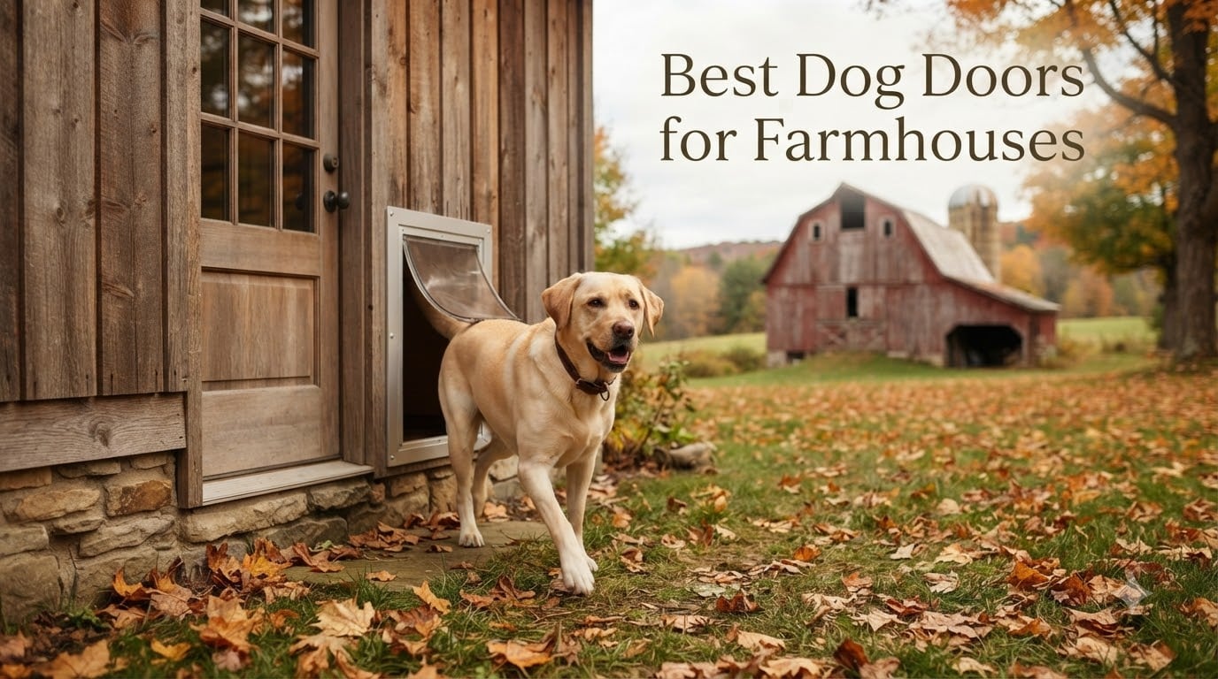 Best Dog Doors for Farmhouses