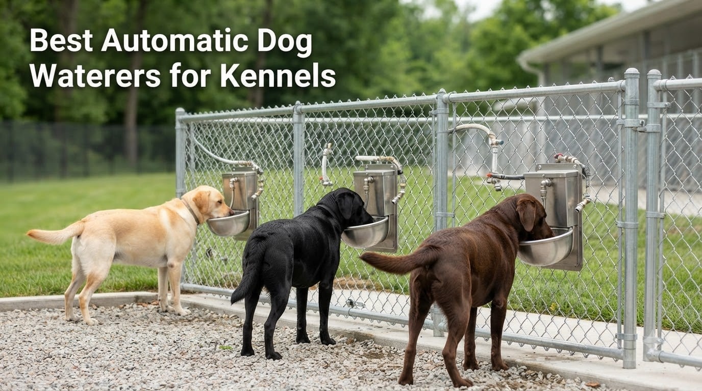 Best Automatic Dog Waterers for Kennels