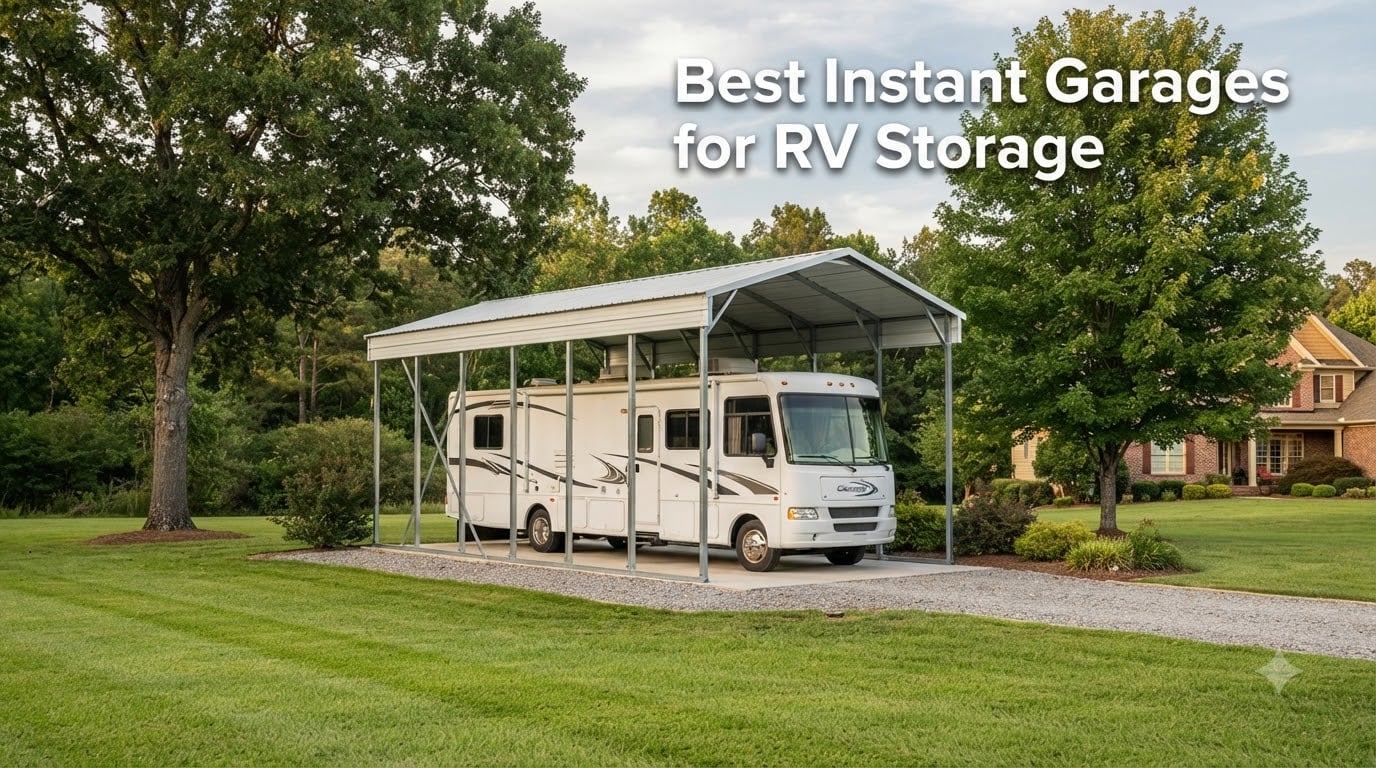 Best Instant Garages for RV Storage